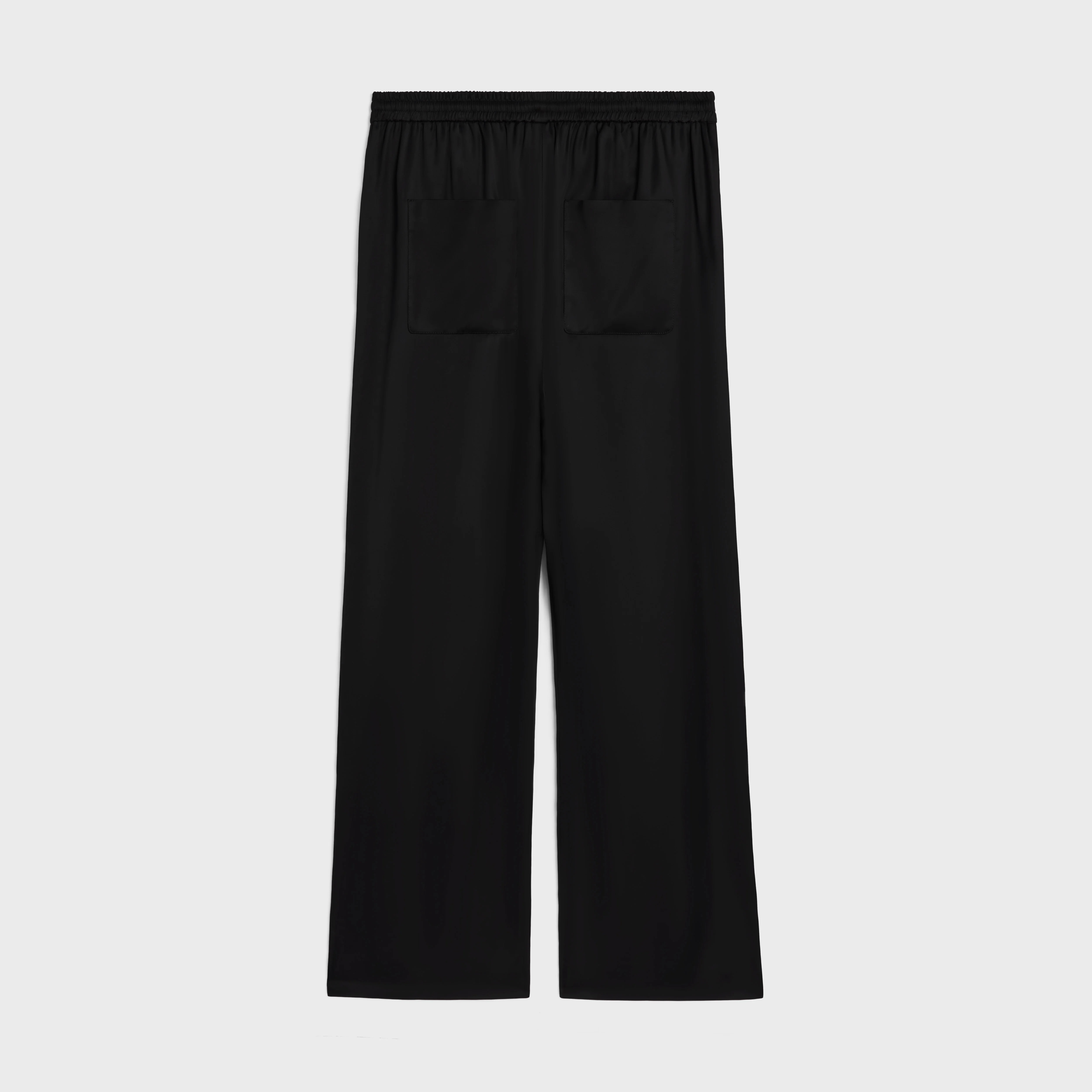 CELINE Triomphe track pants in satin | REVERSIBLE