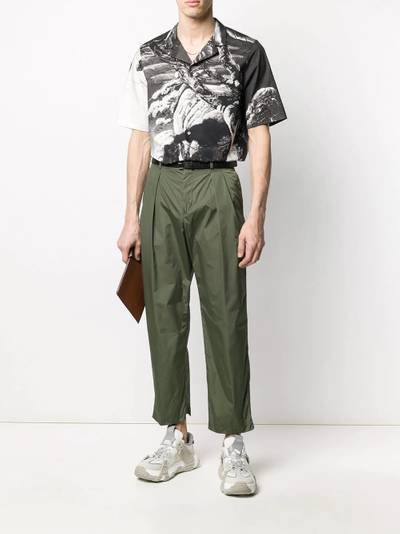 Valentino high-waisted straight-leg trousers outlook