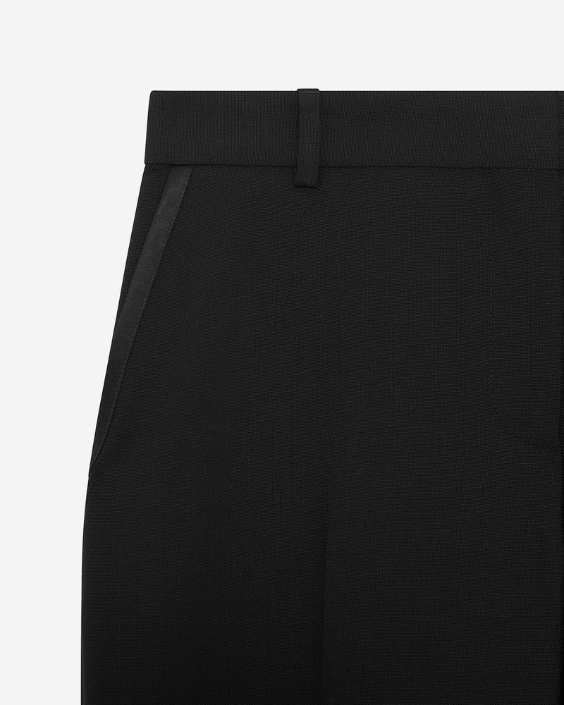 WIDE-LEG PANTS WITH BLACK SATIN DETAILS 6