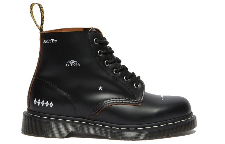 Goodhood x Dr. Martens Unisex 101 Martin Boots Black 27588001 - 2