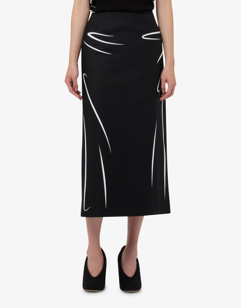 PRINTED COTTON SKIRT 1