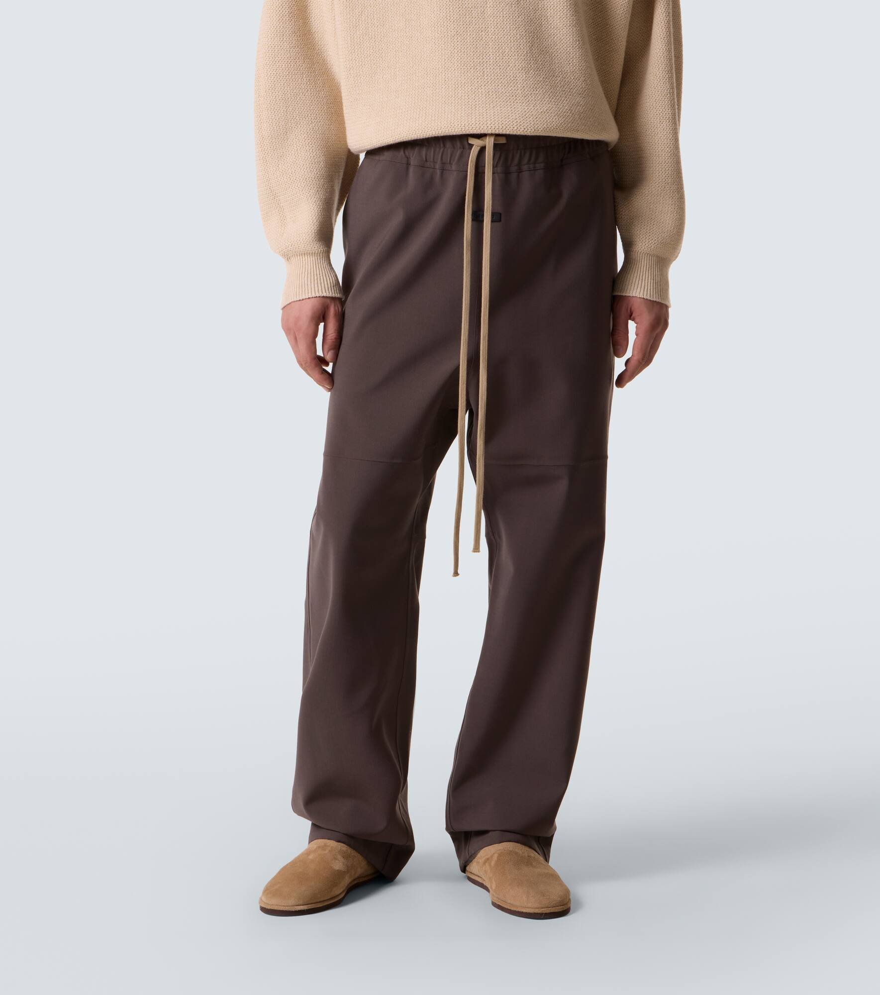Fleece sweatpants - 3