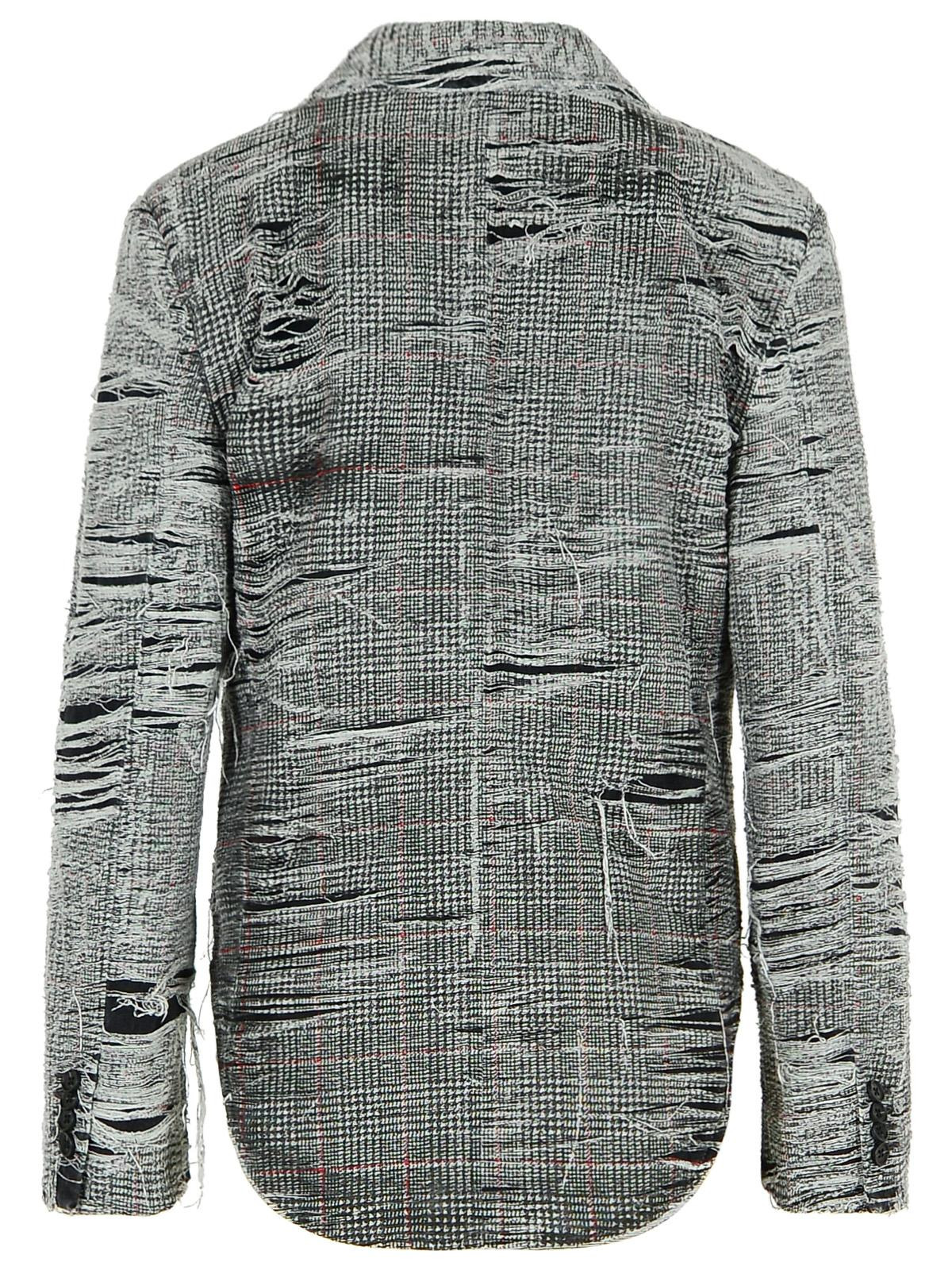 Diesel 'Phonix' Grey Cotton Blend Blazer Women - 3