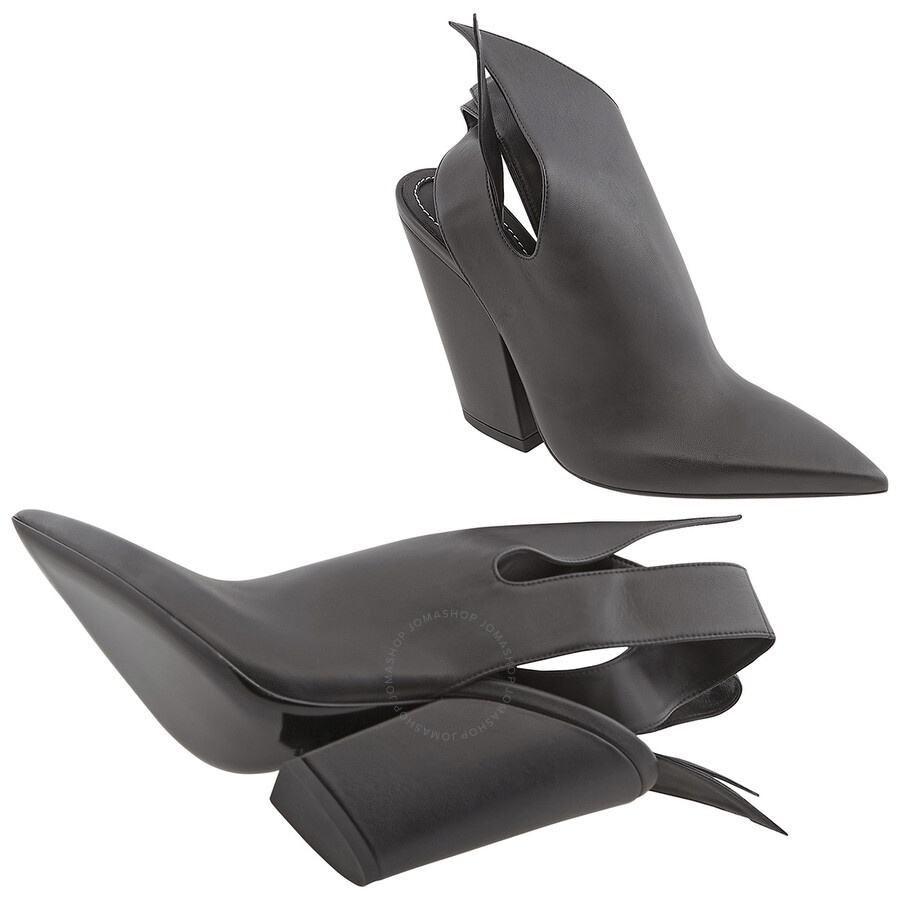 Burberry Ladies Amy Black Wrap-Tie Boots - 2