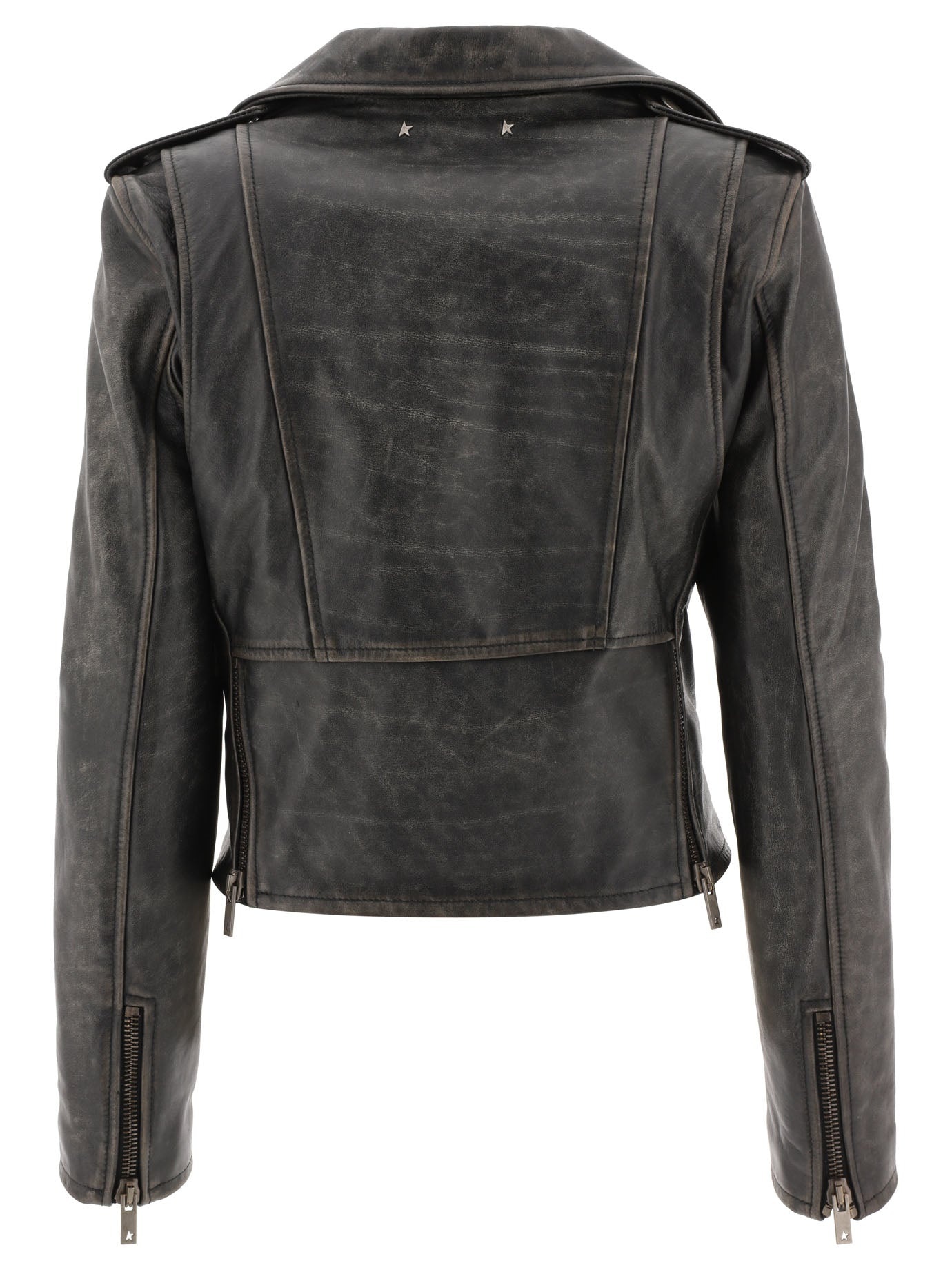 Golden Goose Golden Goose Chiodo Destiny Leather Jacket