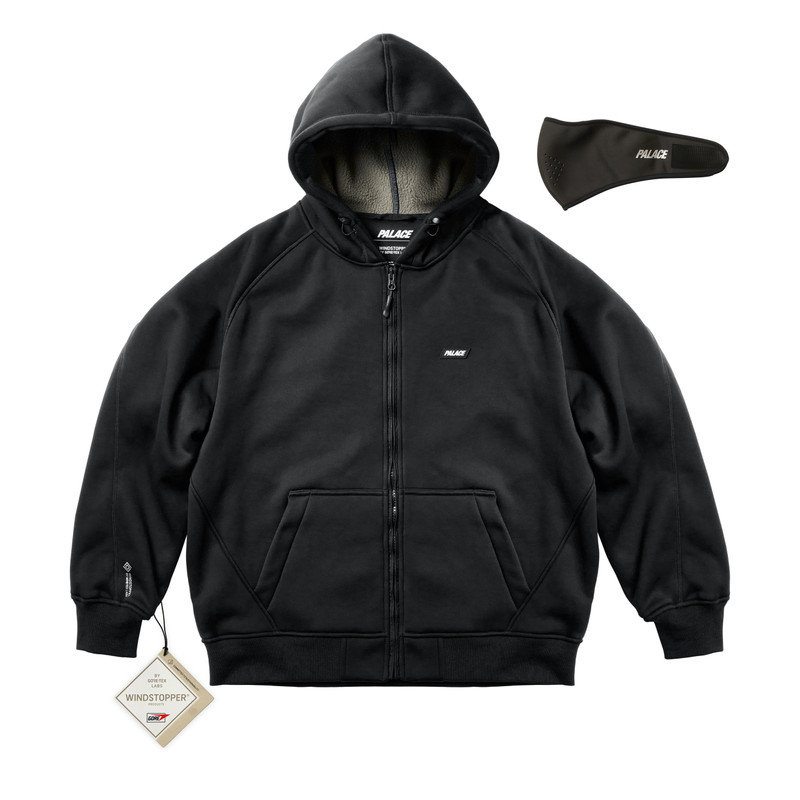 GORE-TEX WINDSTOPPER BONDED JACKET BLACK - 1