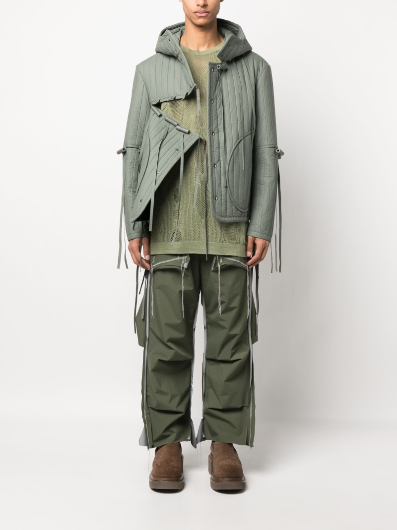 Tyvek deconstructed-design jacket - 2