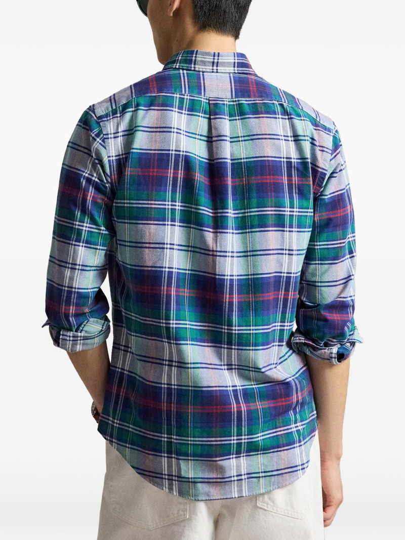 plaid embroidered shirt 4