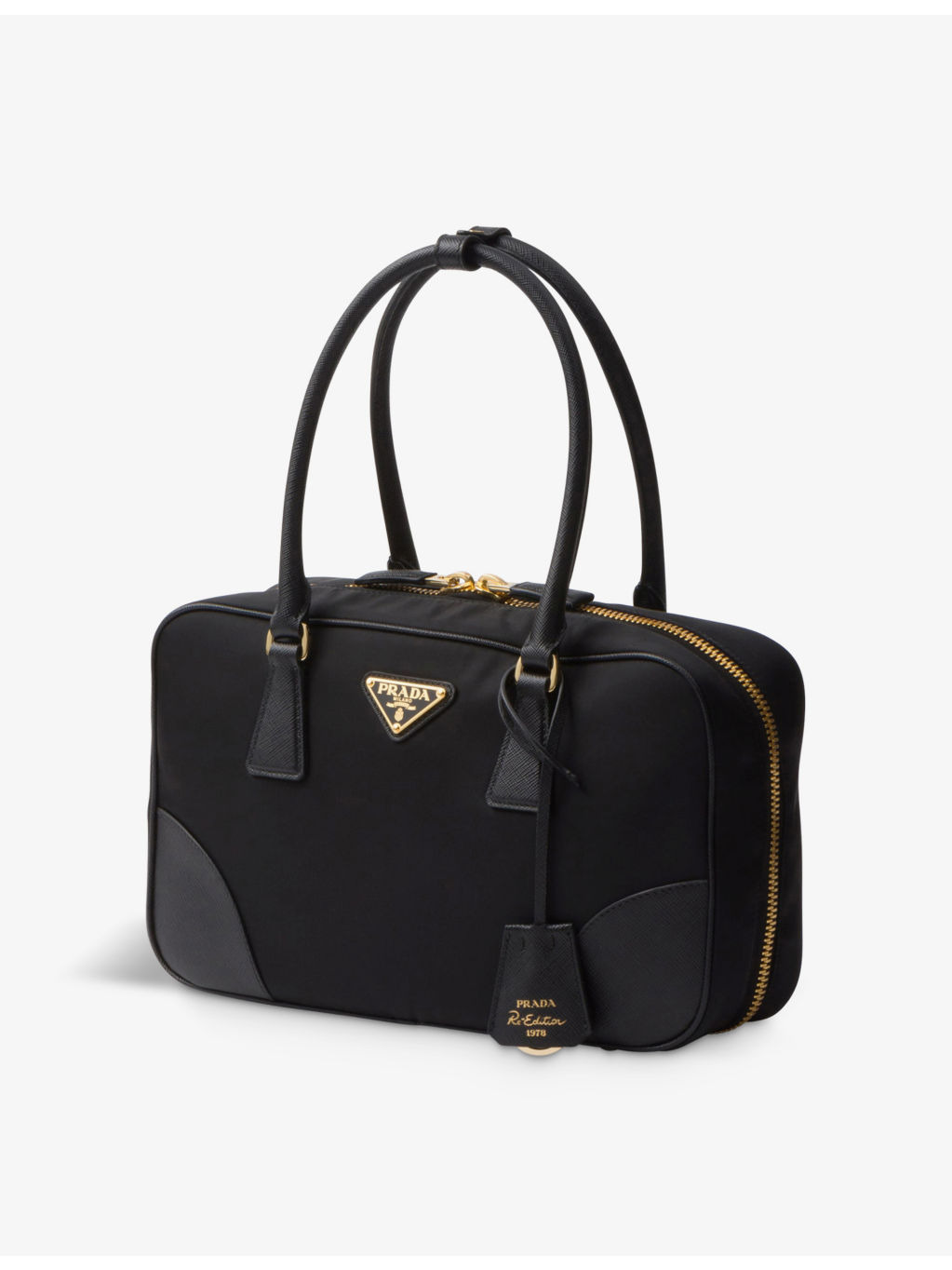 Re-Edition 1978 Re-Nylon medium recycled-polyamide top-handle bag - 5