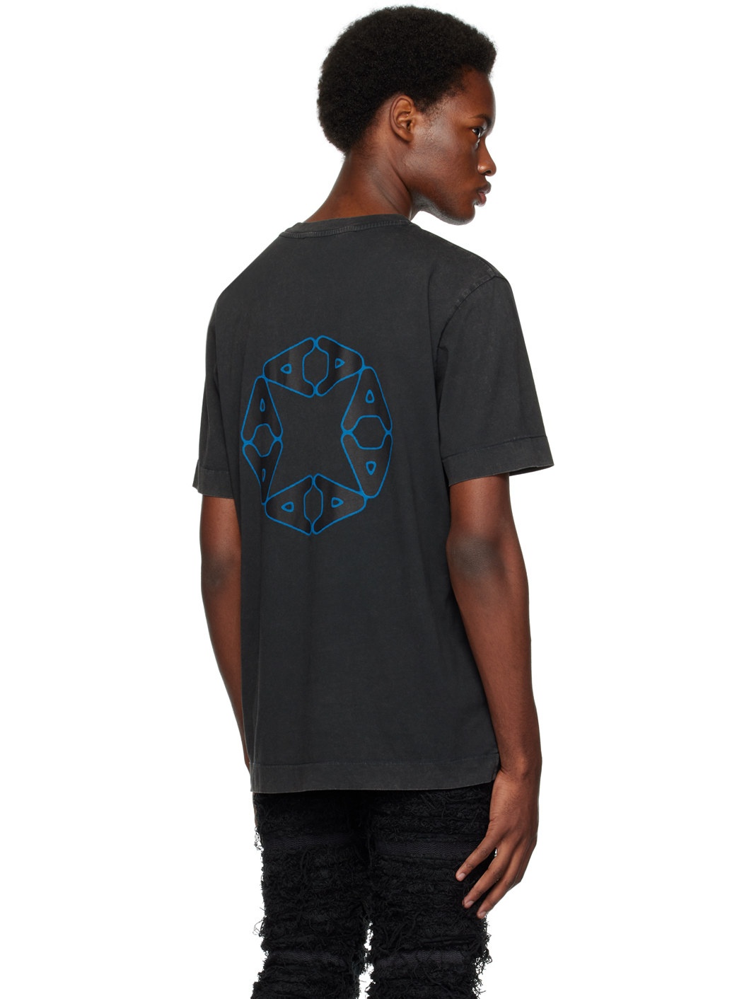 Black Graphic T-Shirt - 3