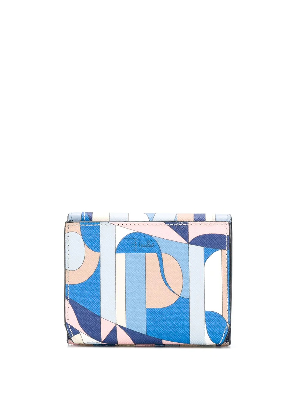 abstract print wallet - 2