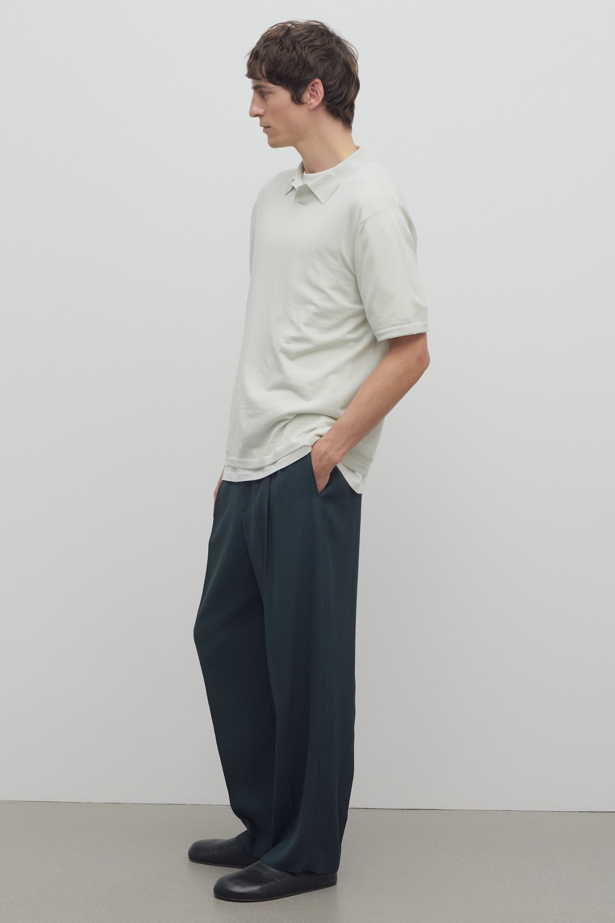 Silas Pant in Virgin Wool - 4
