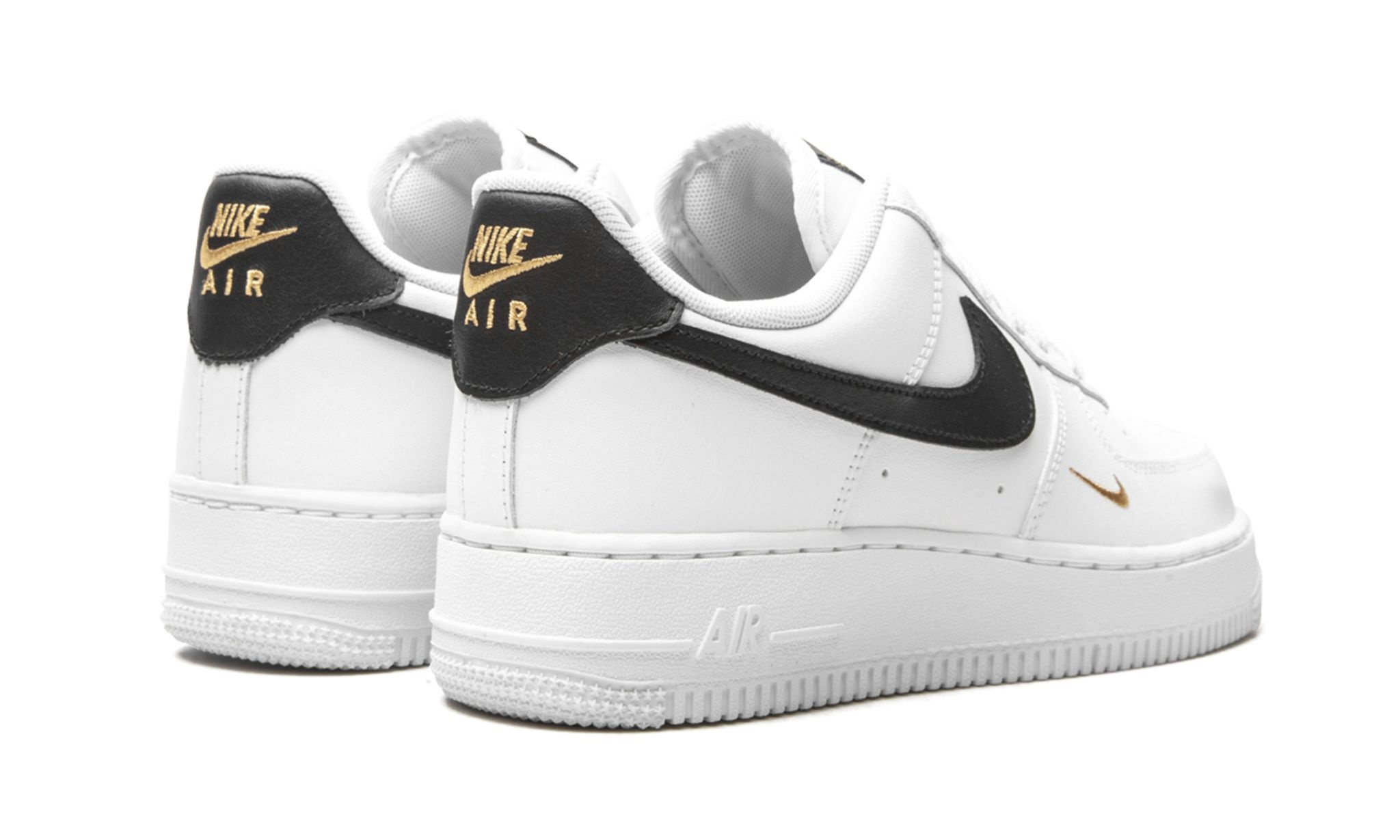 WMNS Air Force 1 Low Essential "White / Black / Gold" - 3