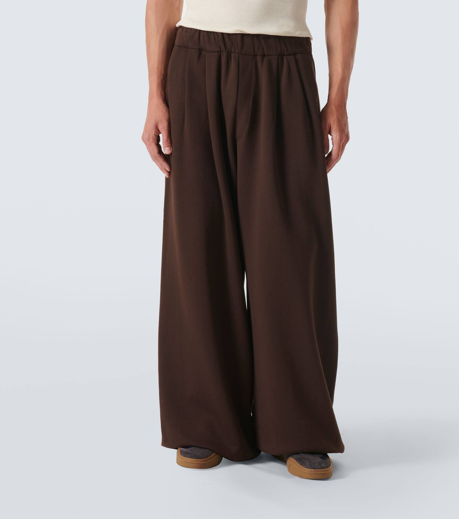 Cotton jersey sweatpants - 3
