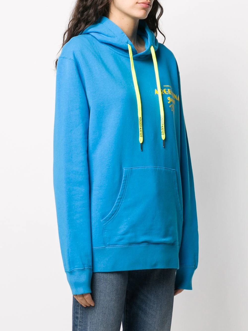 logo-print hoodie - 4