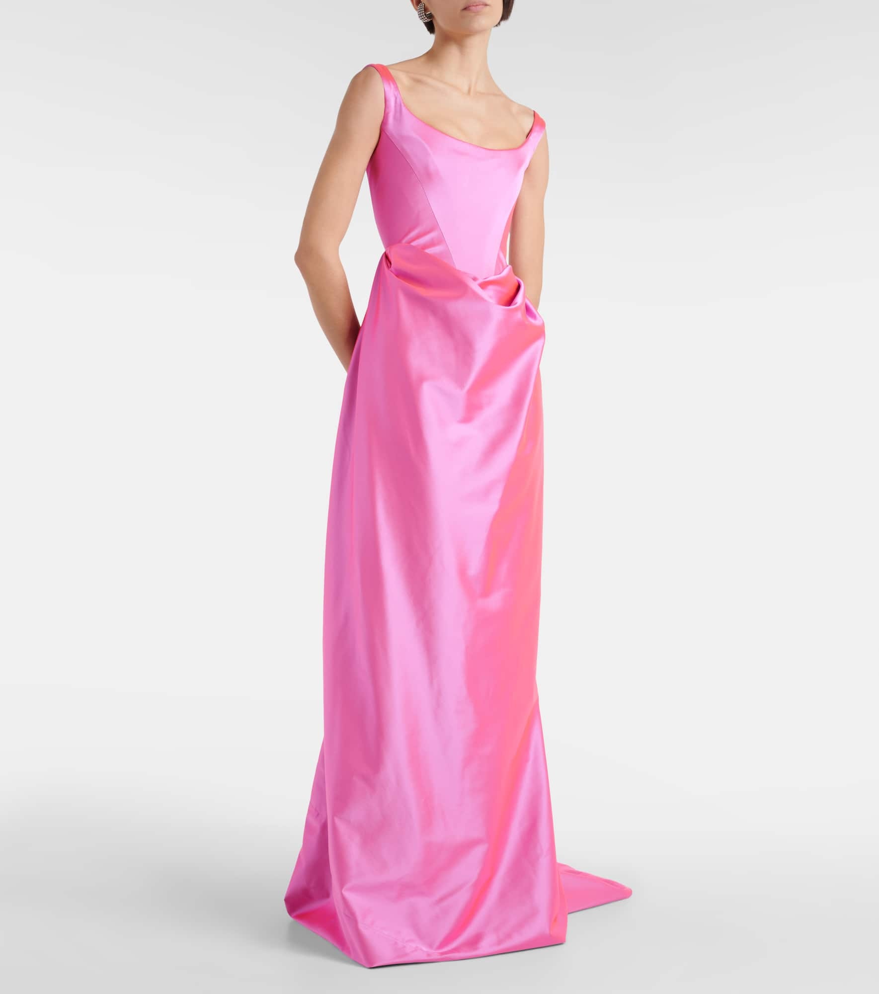 Camille satin gown - 2