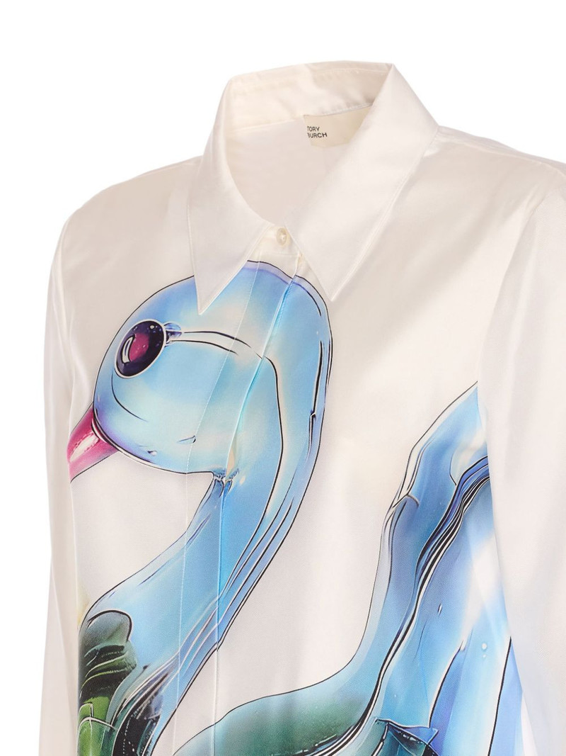 Lucky Duck silk shirt 3