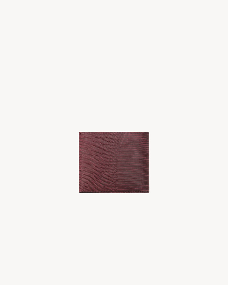 SAINT LAURENT SAINT LAURENT PARIS EAST/WEST WALLET IN LIZARD outlook