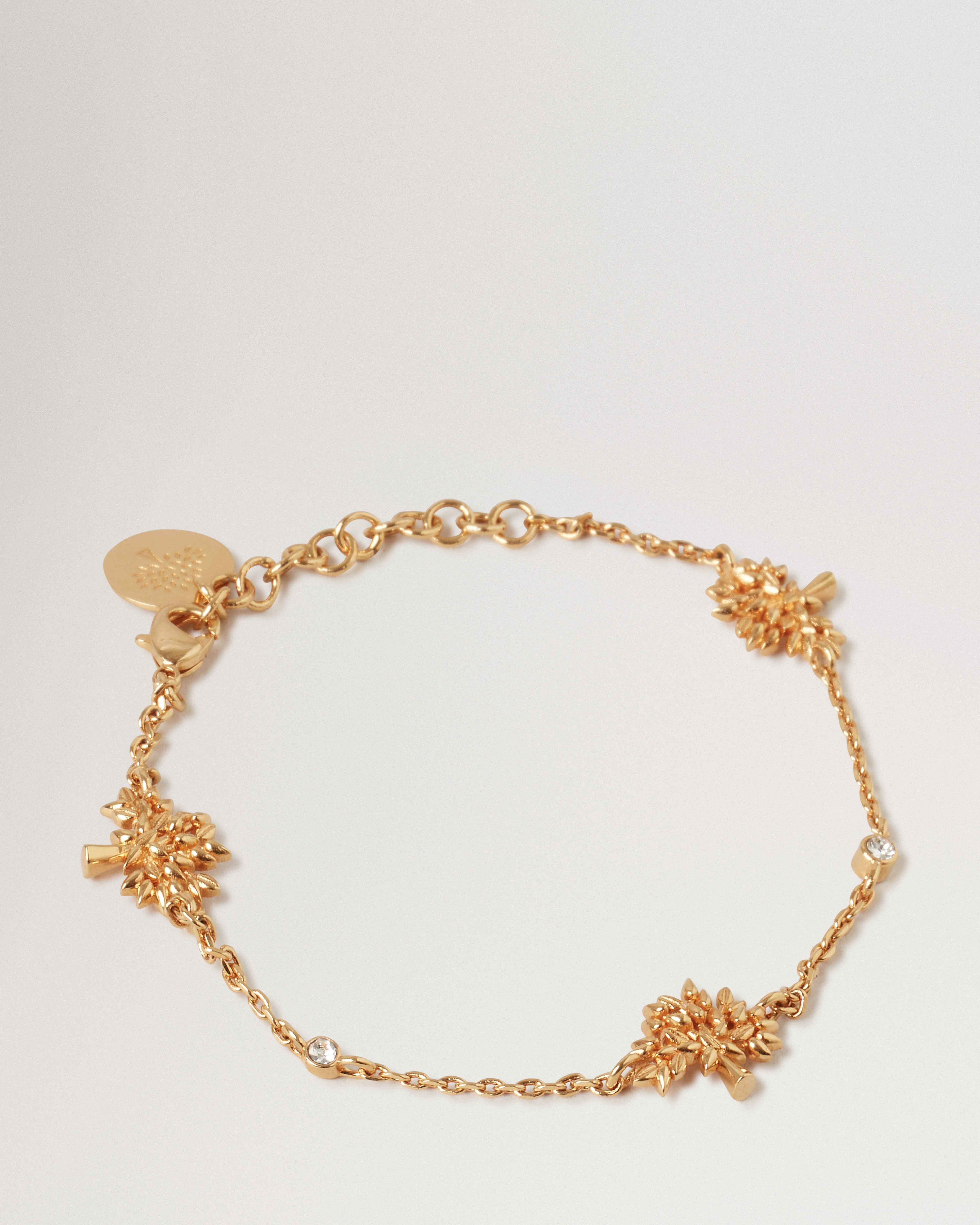 Mulberry Tree Charm Bracelet
Gold Plated Brass - 1