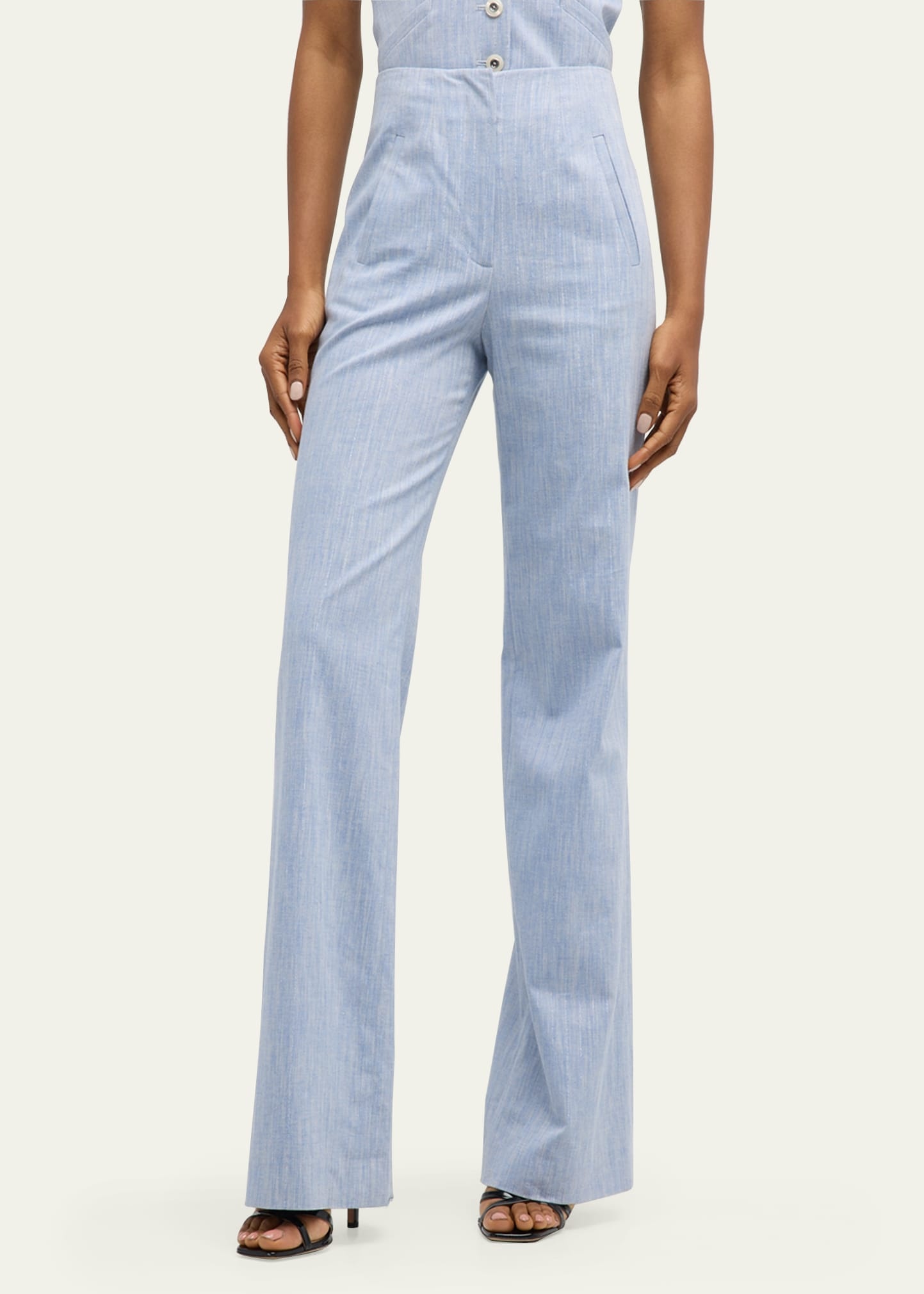 Jude High-Rise Tailored Pants - 4
