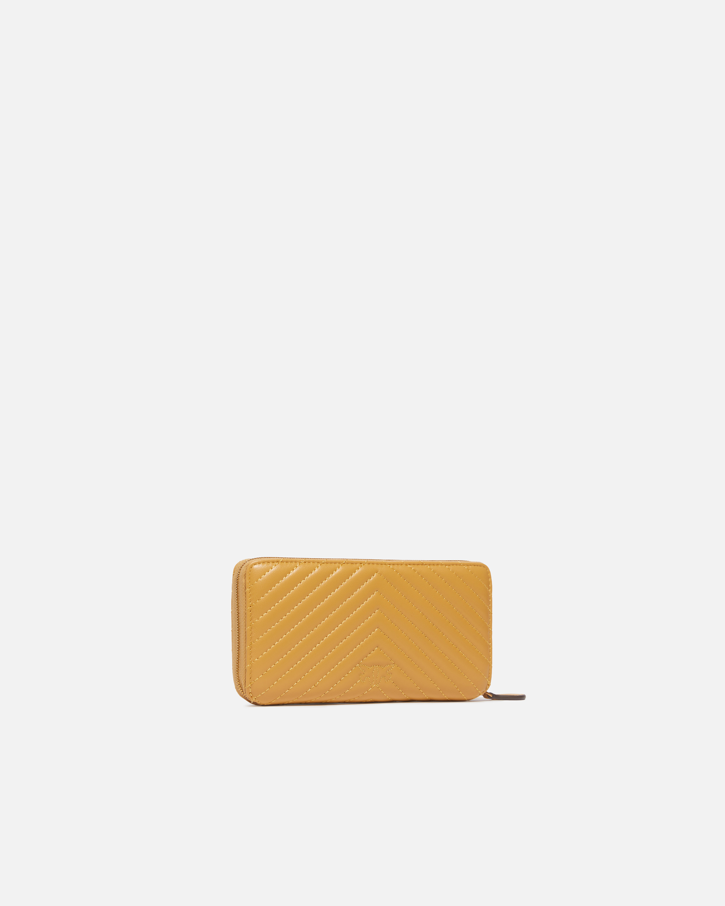 ZIP-AROUND WALLET IN CHEVRON-PATTERNED NAPPA LEATHER - 2