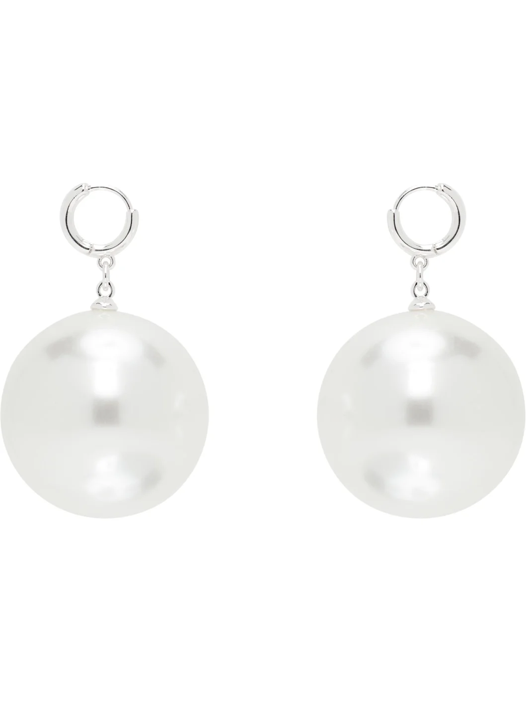 Bubblegum Faux-Pearl Earrings - 1