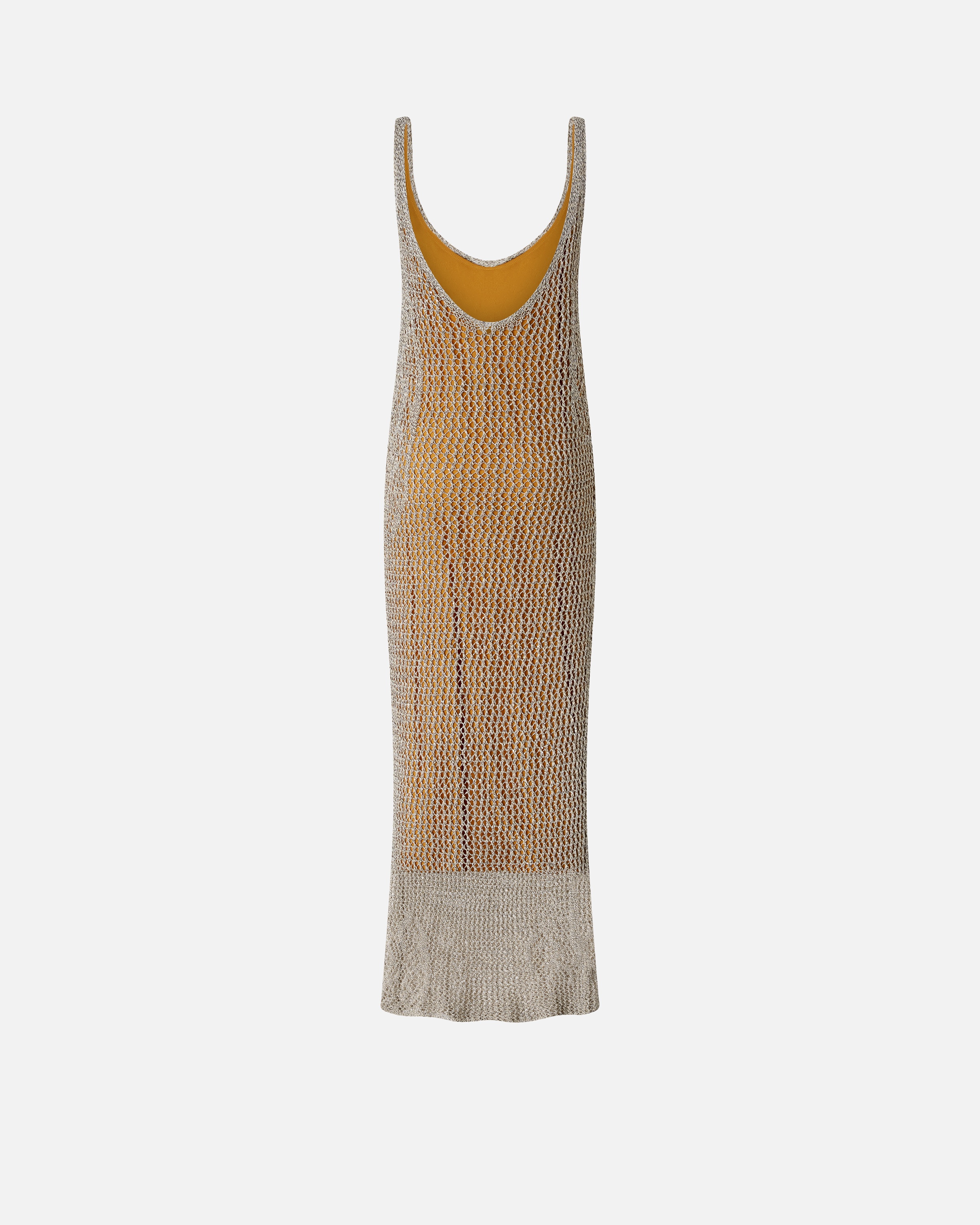 PERFORATED MERMAID DRESS WITH SEQUINS - 6