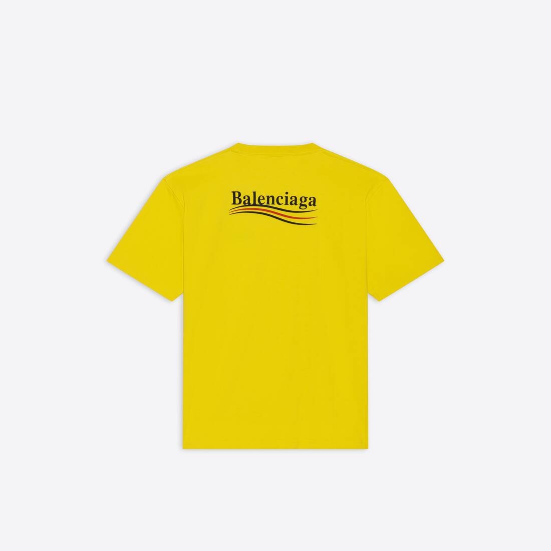 Men's Political Campaign Large Fit T-shirt  in Yellow - 2