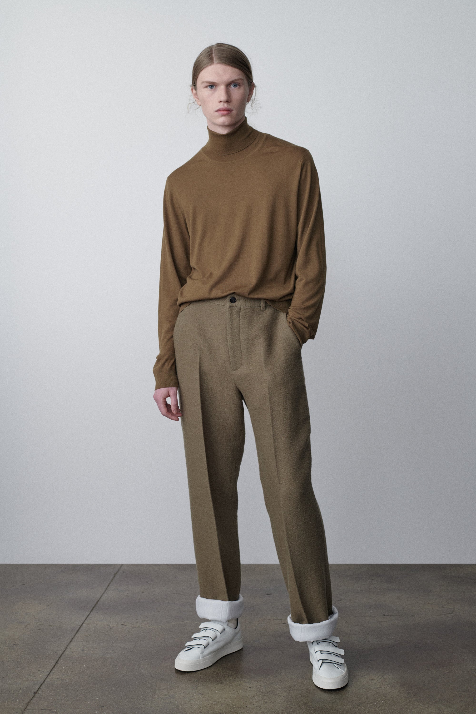 Gustavo Pant in Virgin Wool and Linen - 3
