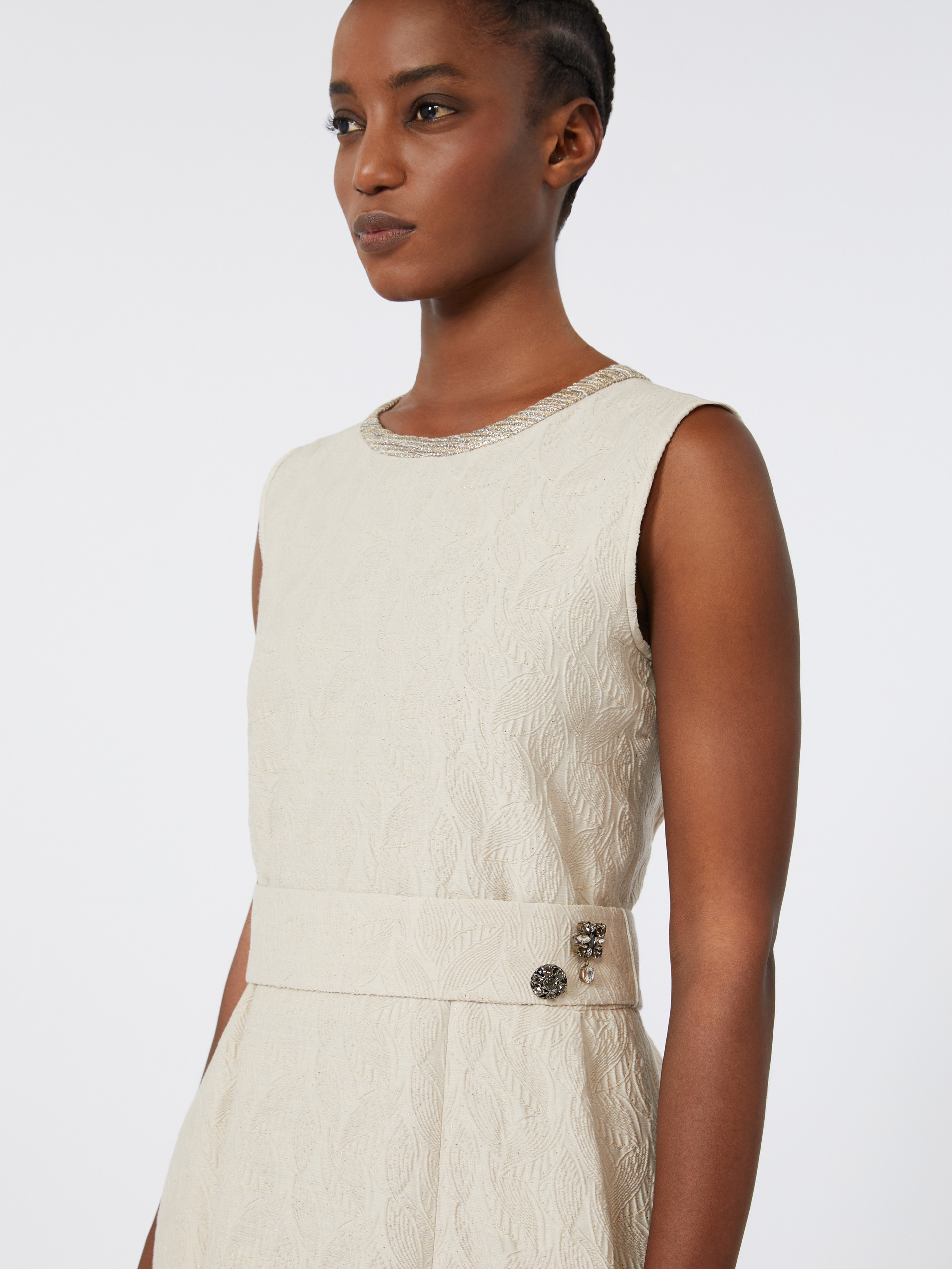 CARMEN Flared jacquard dress - 5