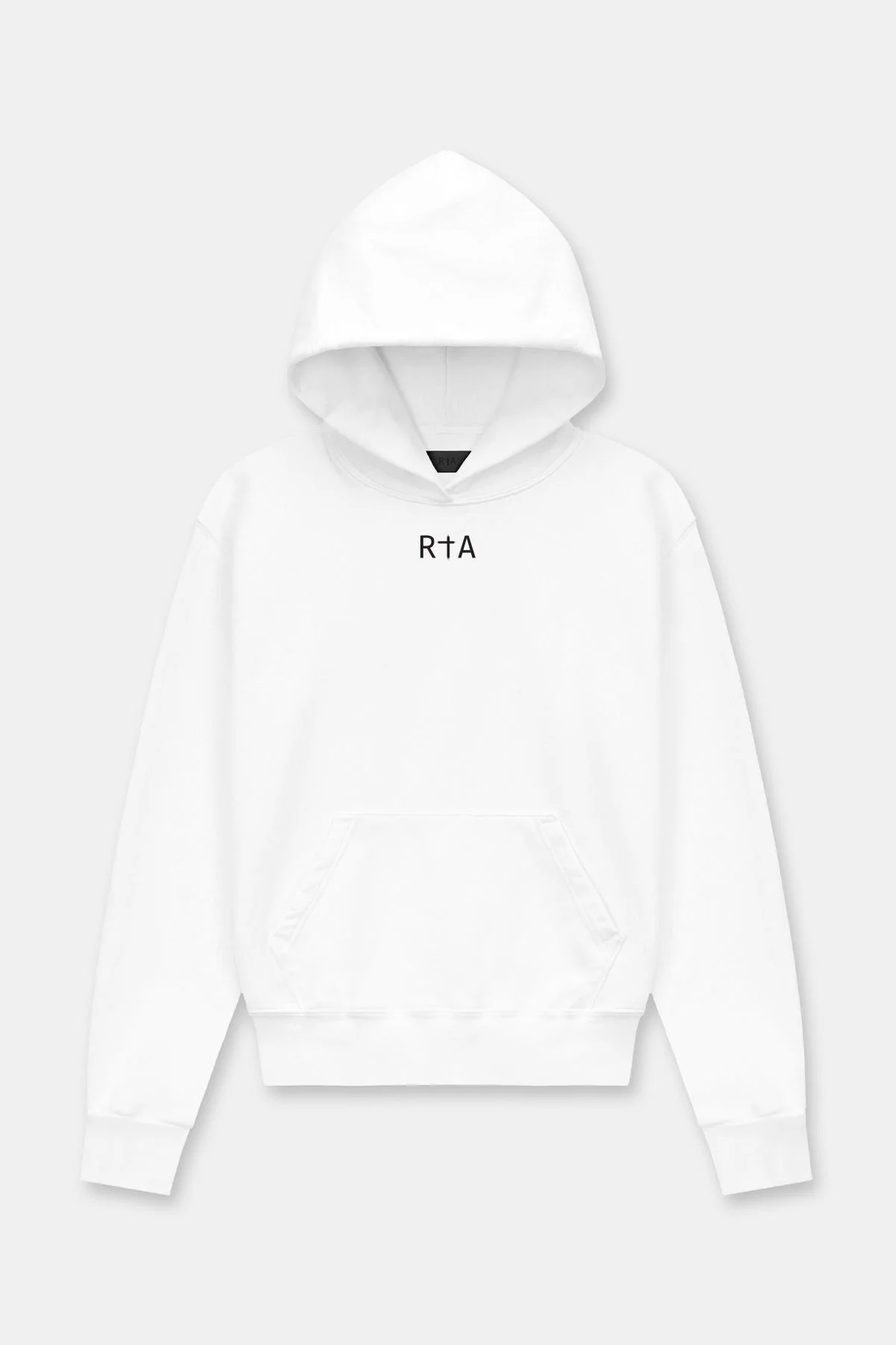 NASH HOODIE | WHITE FRONT SMALL LOGO - 1
