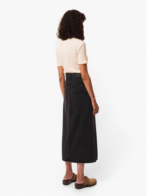 Anna Denim Skirt Black - 3