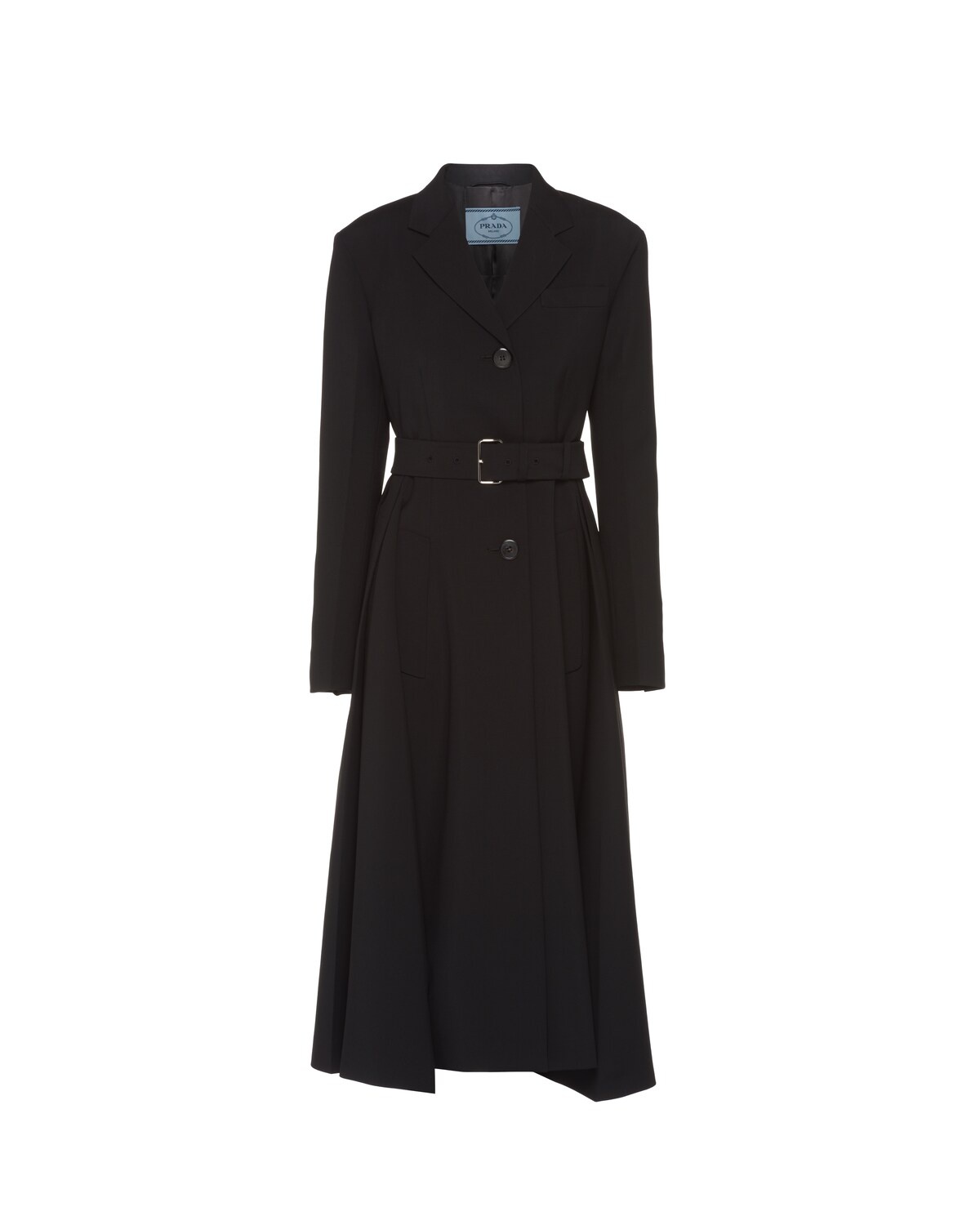 Lightweight single-breasted wool overcoat - 1