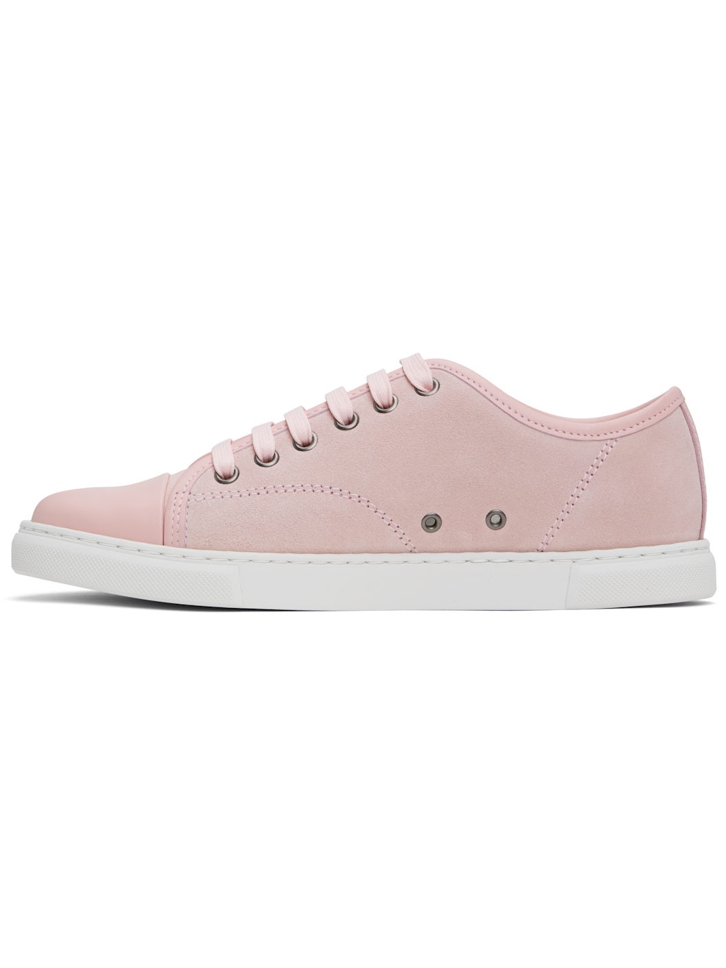 Pink DBB1 Leather & Suede Sneakers - 3