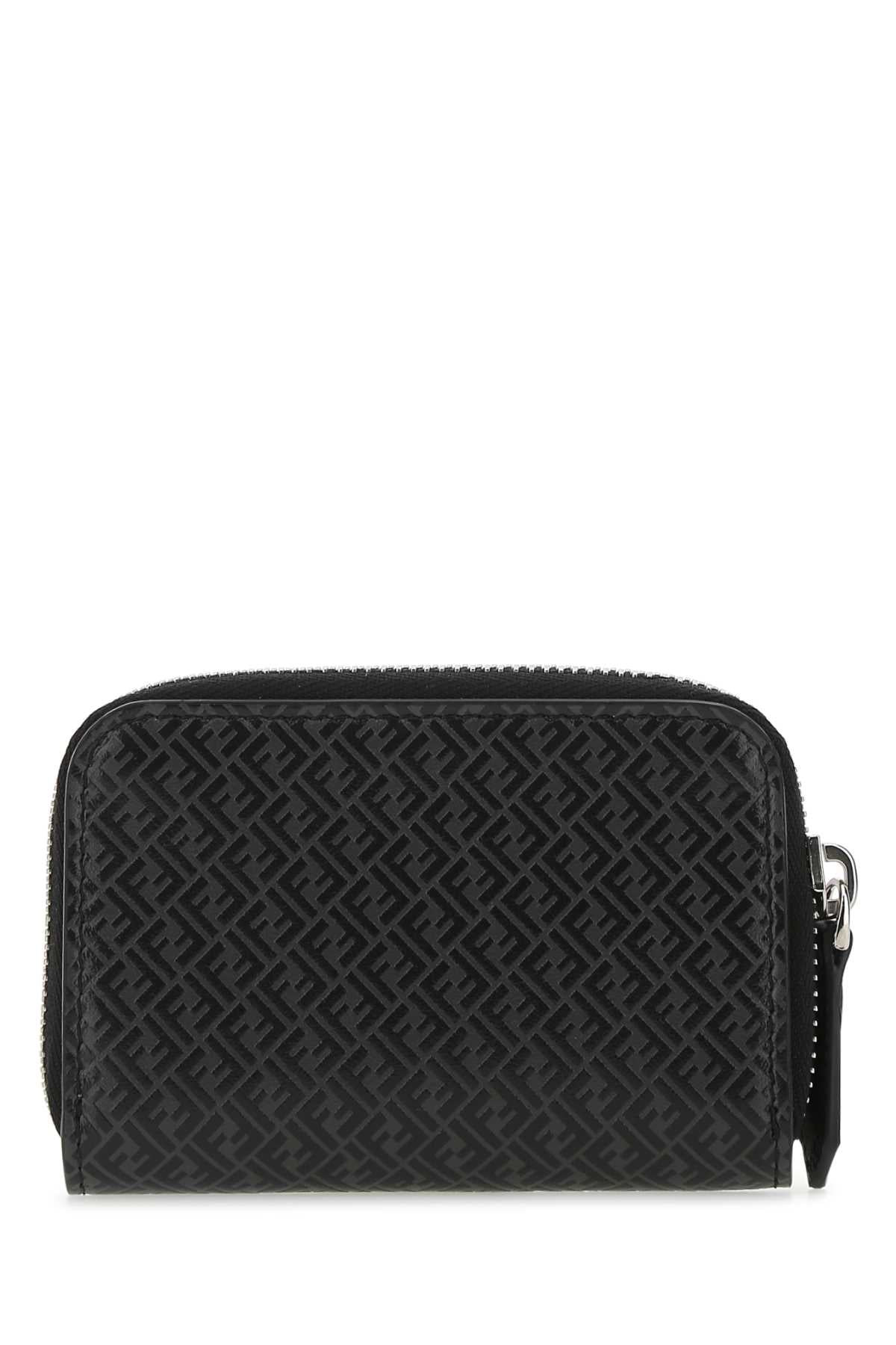 Fendi Men Printed Leather Coin Purse - 3