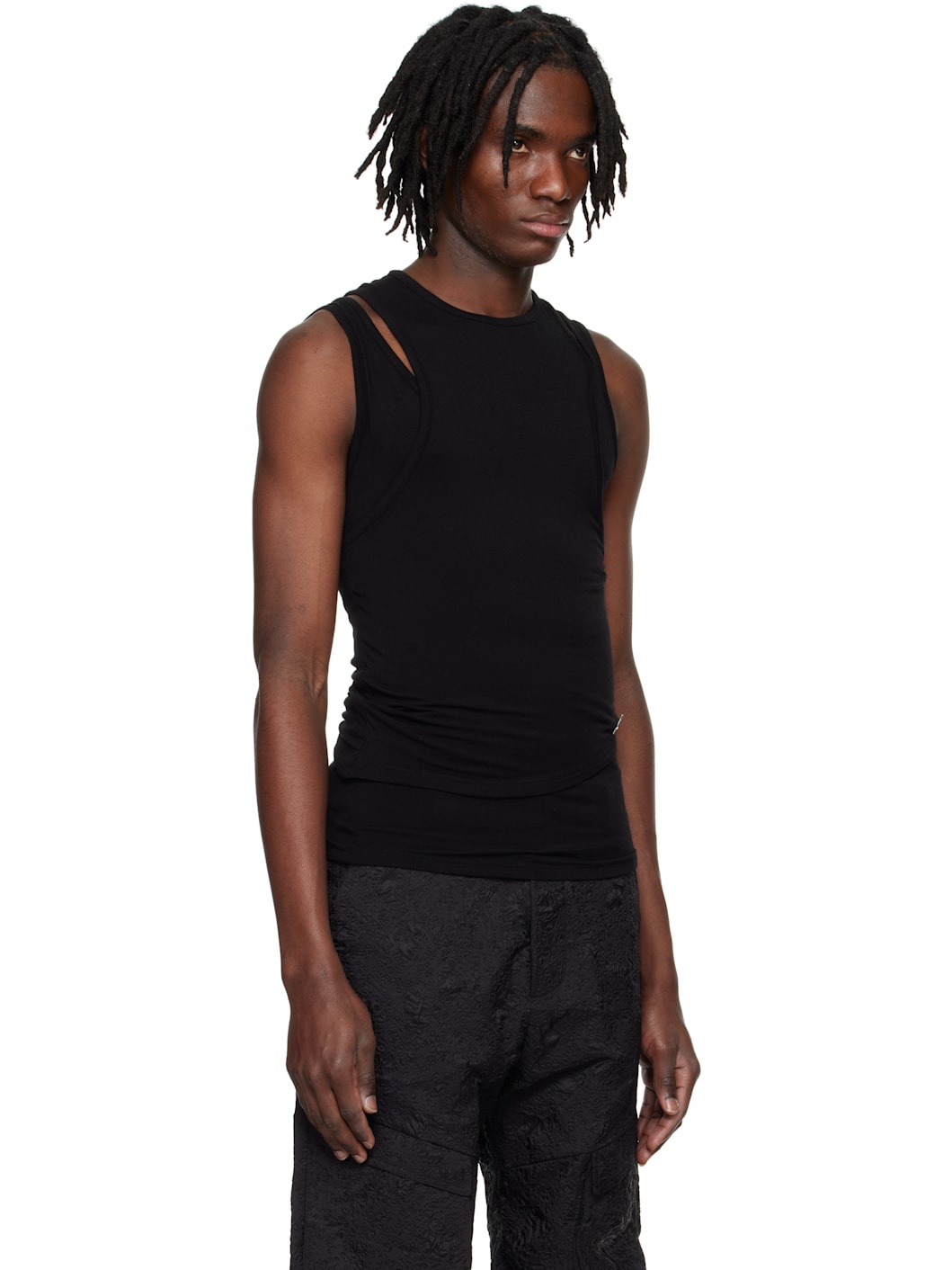 Black Eudaimonia Tank Top - 2