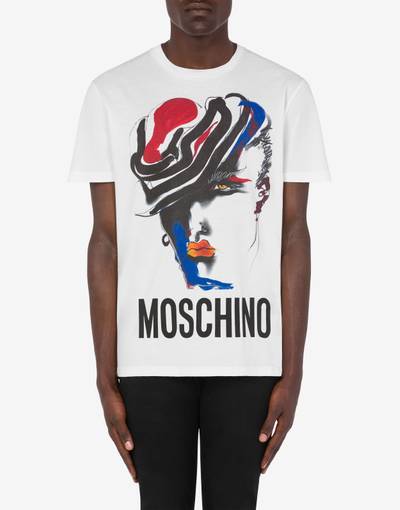 Moschino TONY VIRAMONTES ARCHIVE ORGANIC JERSEY T-SHIRT outlook