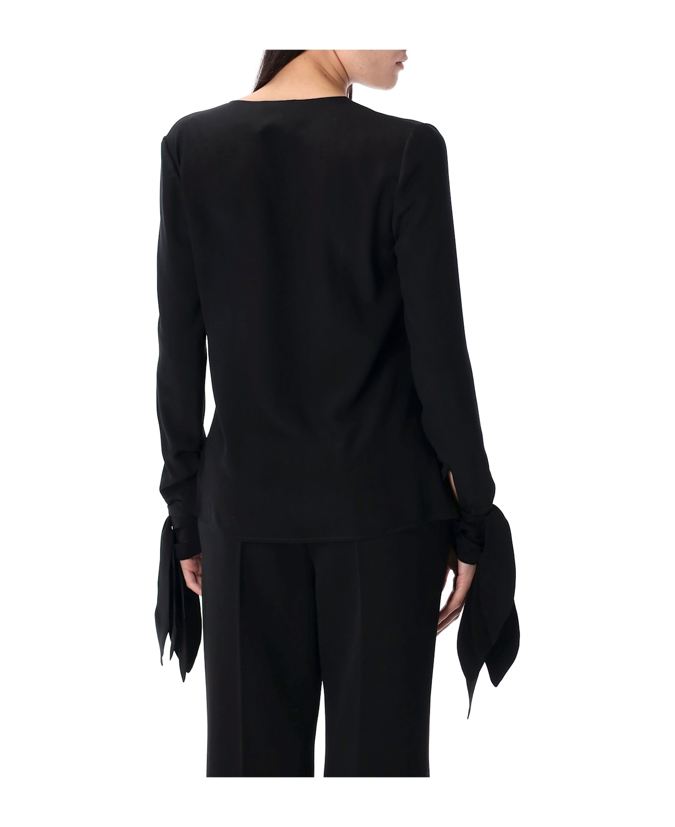 Blouse With Bows - 2