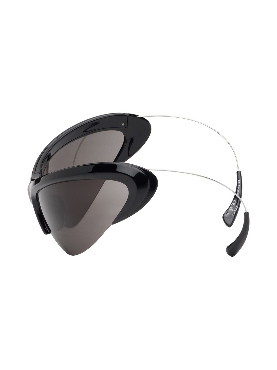 Black Wire Sunglasses - 3