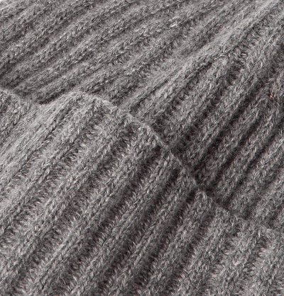 Brunello Cucinelli Ribbed Mélange Cashmere Beanie outlook