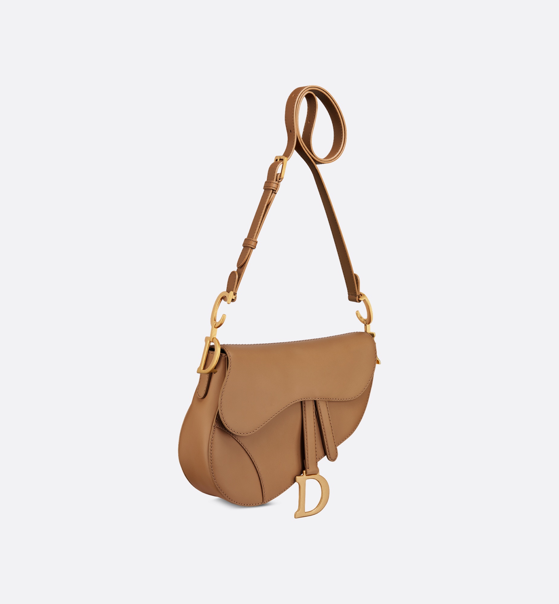 Medium Soft Saddle Bag with Strap - 3