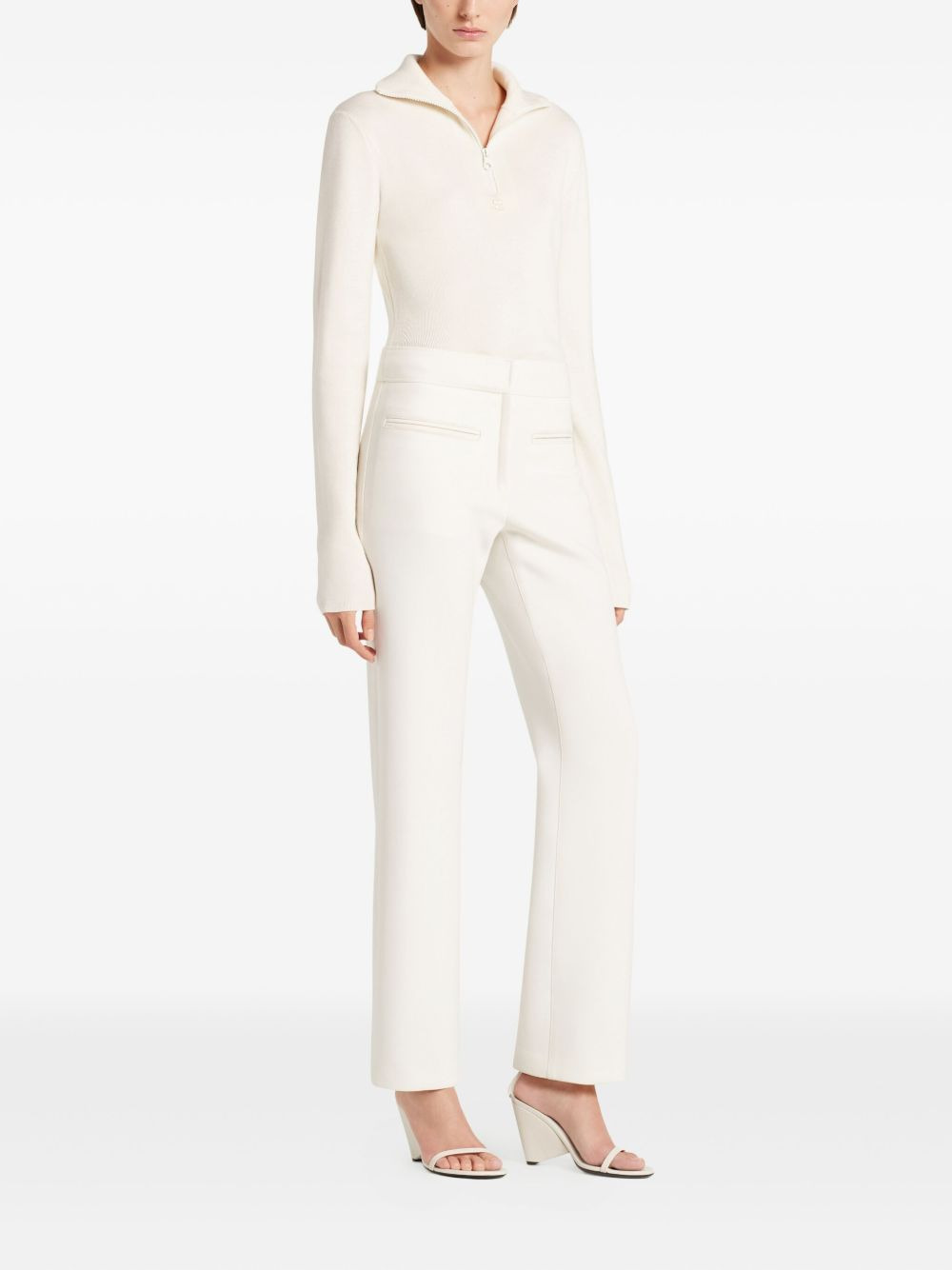 half-zip long-sleeve jumper - 3