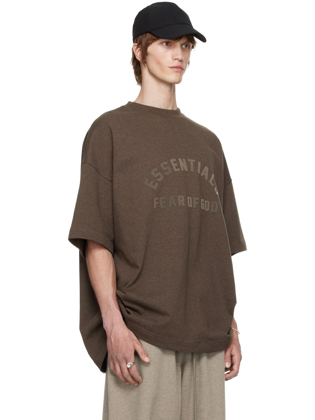 Brown Bonded T-Shirt - 2