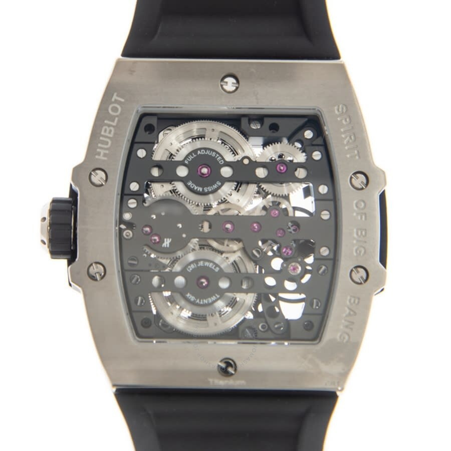 Hublot Sspirit of Big Bang Meca 10 Titanium Hand Wind Men's Watch 614.NX.1170.RX - 4