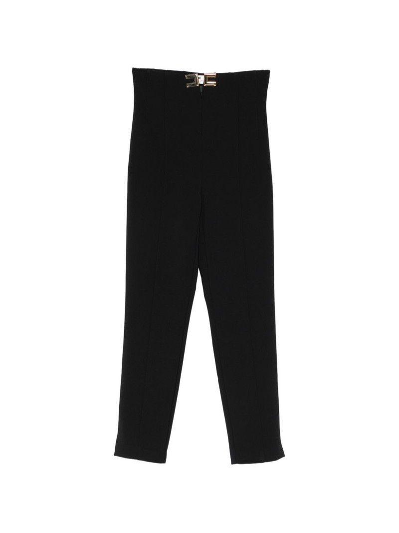 logo-detail tailored trousers 1