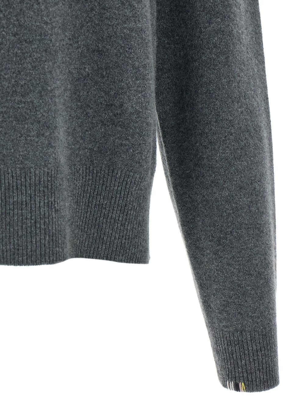 half-zip cuffed-sleeve sweater - 4