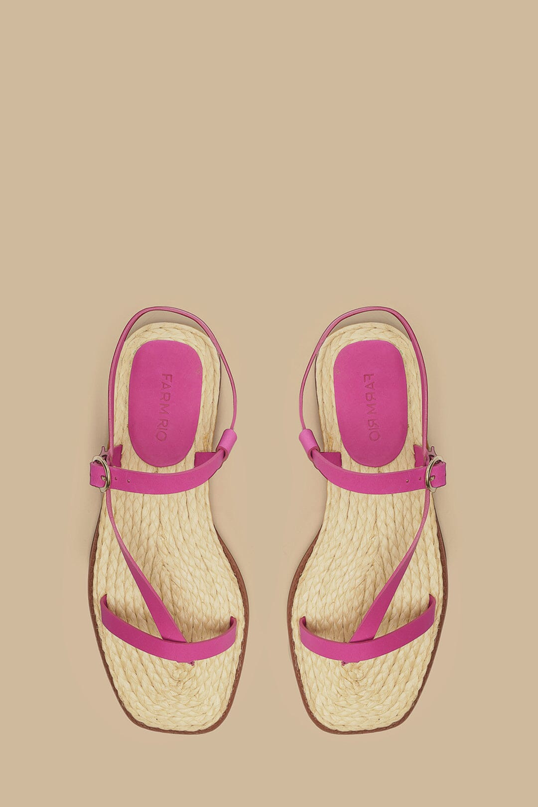 Pink Cross Strap Sandal - 3