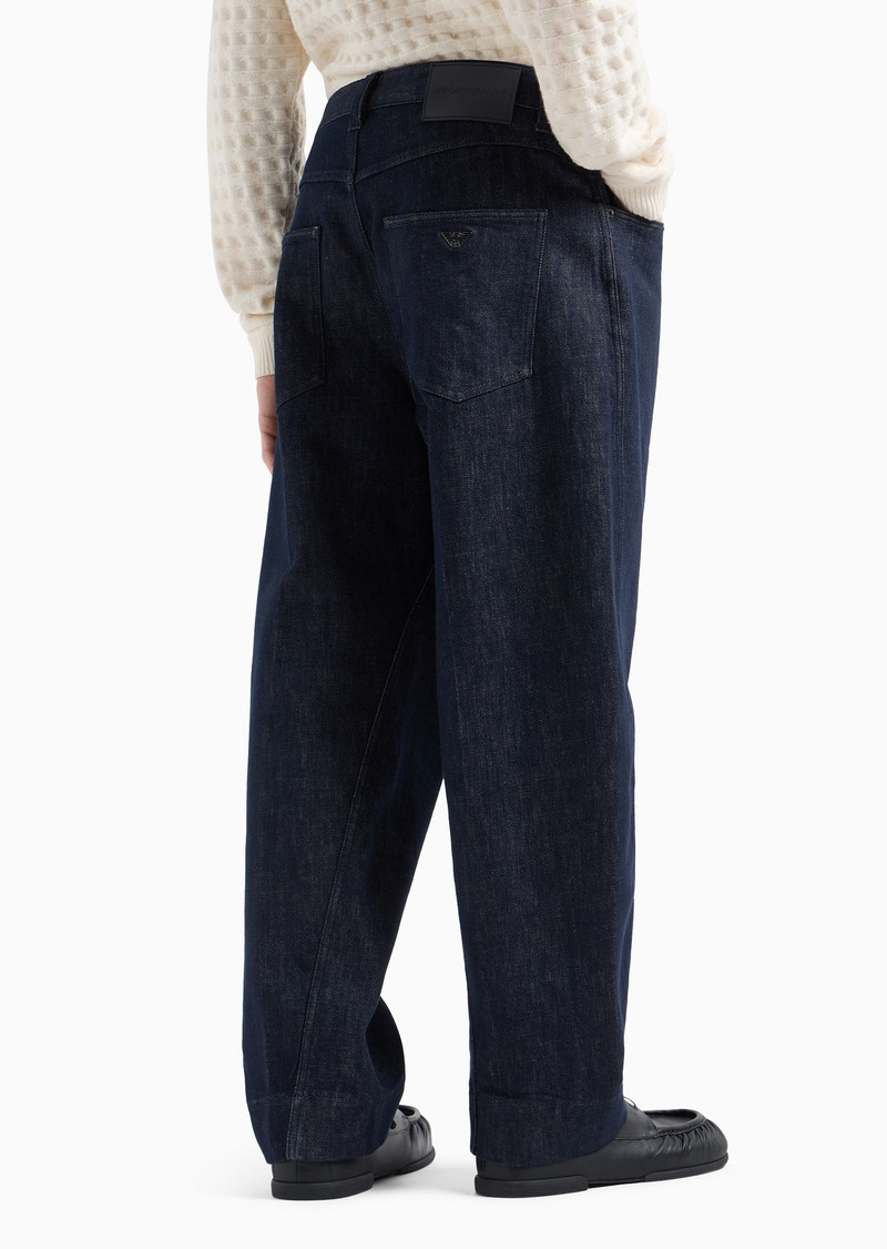 J89 Baggy-fit, untreated denim jeans 3