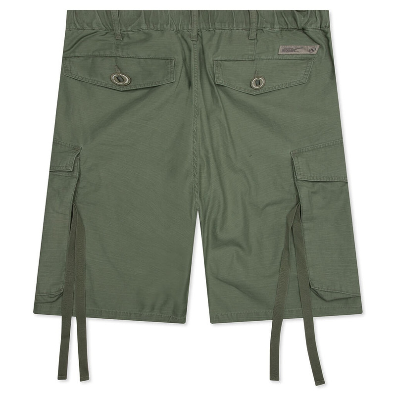 NEIGHBORHOOD WIDE CARGO SHORT PANTS - OLIVE DRAB outlook