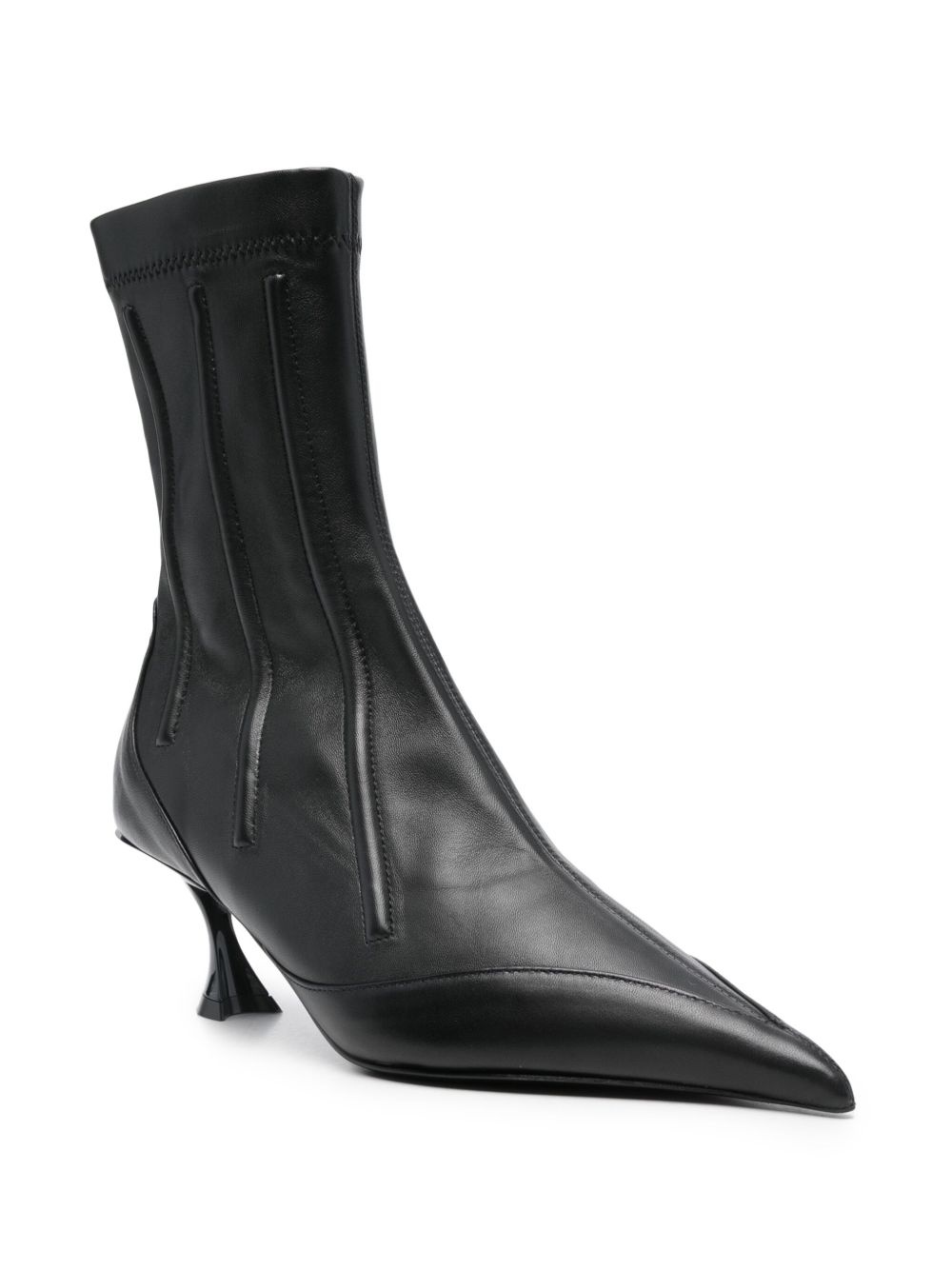 55mm embossed-detail boots - 2